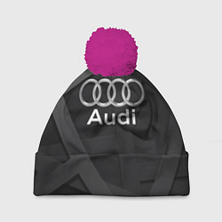 Шапка c помпоном AUDI