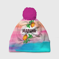 Шапка c помпоном Марина
