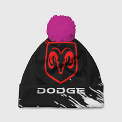 Шапка c помпоном DODGE