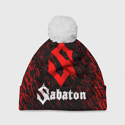 Шапка c помпоном Sabaton