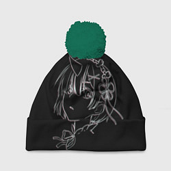 Шапка с помпоном Re:Zero, цвет: 3D-зеленый