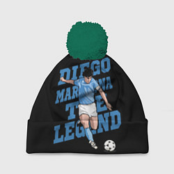 Шапка c помпоном Diego Maradona