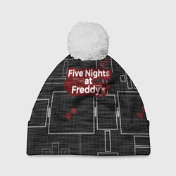 Шапка с помпоном Five Nights At Freddy, цвет: 3D-белый