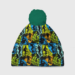 Шапка c помпоном Extreme