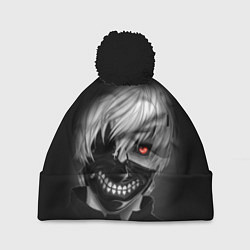 Шапка с помпоном TOKYO GHOUL ТОКИЙСКИЙ ГУЛЬ, цвет: 3D-черный