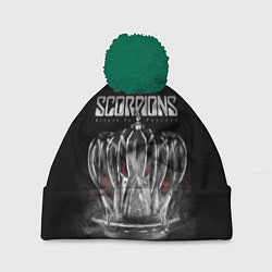 Шапка с помпоном SCORPIONS, цвет: 3D-зеленый