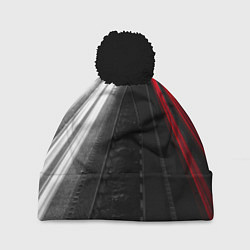 Шапка с помпоном Unlimited Highway, цвет: 3D-черный