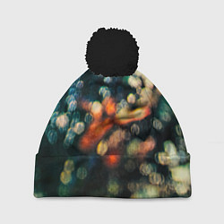 Шапка с помпоном Obscured by Clouds - Pink Floyd, цвет: 3D-черный