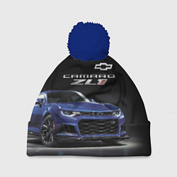 Шапка c помпоном Chevrolet Camaro ZL1 Motorsport