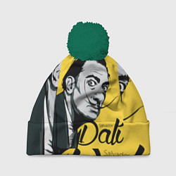 Шапка c помпоном Сальвадор Дали Salvador Dali