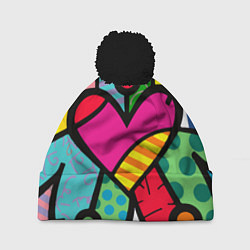 Шапка c помпоном Ромеро Бритто Арт