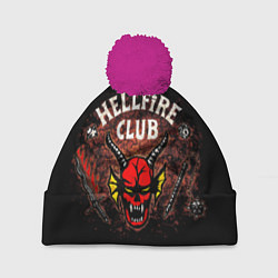 Шапка c помпоном Hellfire club