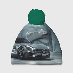 Шапка c помпоном Mercedes AMG - Motorsport