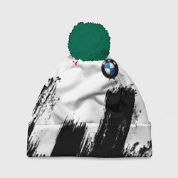 Шапка c помпоном BMW art