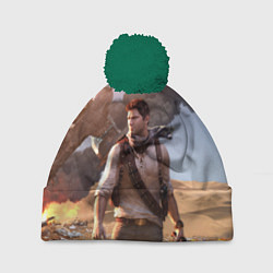 Шапка c помпоном Uncharted 3