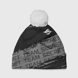 Шапка с помпоном Форма Team Secret, цвет: 3D-белый