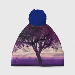 Шапка c помпоном Love Money Rock-n-Roll сакура