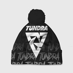 Шапка с помпоном Tundra style, цвет: 3D-черный