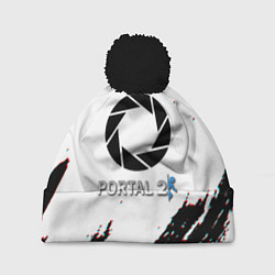 Шапка c помпоном Portal 2 краски валв