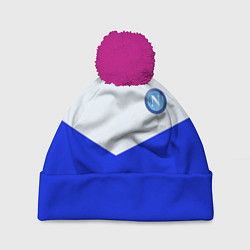 Шапка c помпоном Napoli fc geometry