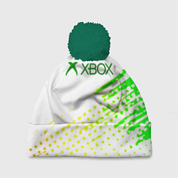 Шапка c помпоном Xbox краски текстура геймер