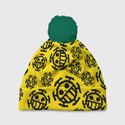Шапка с помпоном One Piece Trafalgar Law, цвет: 3D-зеленый