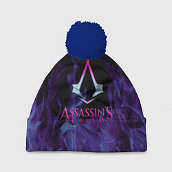 Шапка c помпоном Assassins Creed flame