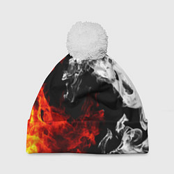 Шапка c помпоном Битва дыма и огня