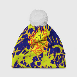 Шапка c помпоном Cyberpunk 2077 hands