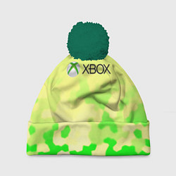 Шапка c помпоном Xbox camo