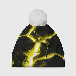 Шапка с помпоном The rift, цвет: 3D-белый