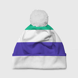 Шапка с помпоном Как у человека паука Питера Паркера, цвет: 3D-белый