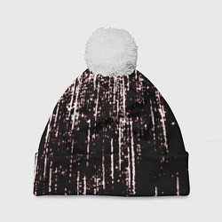 Шапка с помпоном Points, цвет: 3D-белый
