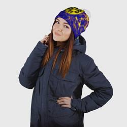 Шапка с помпоном Borussia краски, цвет: 3D-белый — фото 2