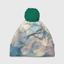 Шапка c помпоном Горы