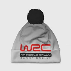 Шапка с помпоном WRC, цвет: 3D-черный