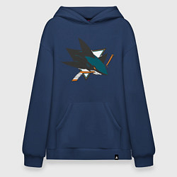 Худи оверсайз San Jose Sharks