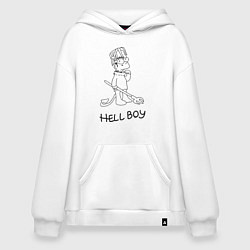 Худи оверсайз Bart: Hell Boy