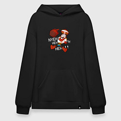 Толстовка-худи оверсайз Papyrus Undertale, цвет: черный