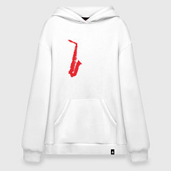 Худи оверсайз Let's talk about sax