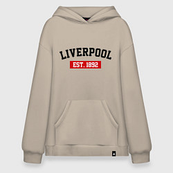 Худи оверсайз FC Liverpool Est. 1892