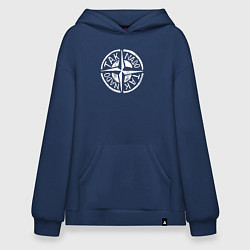 Худи оверсайз Taknado Stone Island