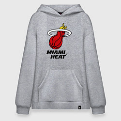 Худи оверсайз Miami Heat-logo