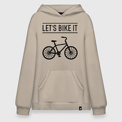 Худи оверсайз Lets bike it