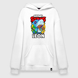 Худи оверсайз BRAWL STARS LEON