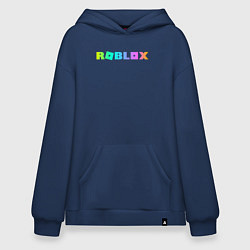Толстовка-худи оверсайз ROBLOX, цвет: тёмно-синий