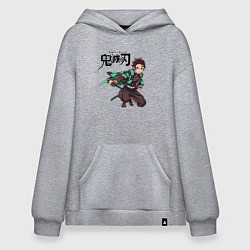 Худи оверсайз KIMETSU NO YAIBA