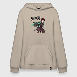 Худи оверсайз KIMETSU NO YAIBA