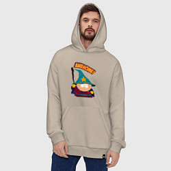 Толстовка-худи оверсайз CARTMAN, цвет: миндальный — фото 2