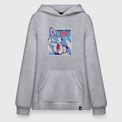 Худи оверсайз СССР Пионеры Red Alert Kirov